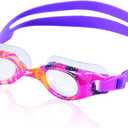 Speedo Junior Hydrospex Print Swim Goggle (Pink)