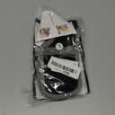 HEELE Dog Muzzle,Soft Nylon Muzzle Anti Biting Barking Chewing,Air Mesh Breathable Drinkable Adjustable Loop Pets Muzzle for Small Medium Large Dogs 4 Colors 4 Sizes (Gray, L)