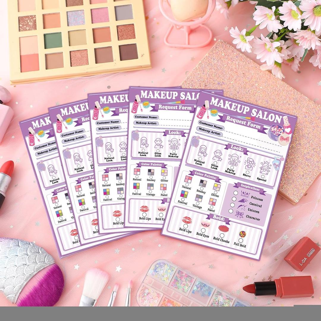 2 x Eaasty 6 Pack Pretend Play Notepads 4 x 6 Inch Playtime Pads