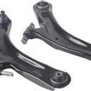 IRONTREE 2Pcs Front Left & Right Lower Control Arm K621452 K621453 and Ball Joint Assembly for Nissan Rogue 2008-2013 2.5L & Nissan Rogue Select 2014-2015 2.5L, Suspension Kit MS30194 MS30195