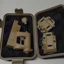 NOBUHIRO Tactical Helmet Light, Green/Red/White/IR Illumination Tool with 4 Helmet Lamp Mounts, Bendable Survival Signal Lights for Outdoor Sports Hunting Fishing (Tan)