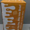 BRIOBITE 1.1 Quart Ice Cream Maker – Electric Ice Cream Machine for Gelato, Milkshakes & Sorbet,Perfect for 23 Servings, Easy to Use & Clean,Silver