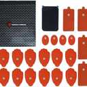 NEOCARBON Reusable Electrode Pads for TENS Unit, 20 Replacement Premium Pads