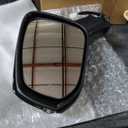 Dasbecan Right Passenger Side Mirror Assembly Compatible with 2019-2024 Toyota Rav4 Side View Midnight Black Metallic w/Power Heated Mirror Turn Signal BSD Replaces# 879100R271 8Pins