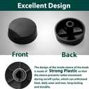 82977 82974 Cooktop Knobs Replacement Parts for Dacor Stove Knob Stove Top Knob Gas Range Oven Knobs Dacor SGM365 SGM304R DE81-02161A SGM365S Black Range Top Surface Burner Control Knobs 5 Pcs