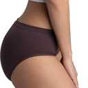 Fruit of the Loom Women's No Show Seamless Underwear, Amazing Stretch & No Panty Lines,  (Small)