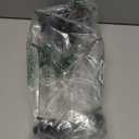 Kingsyard 2 Pack Tube Feeders with 6 Feeding Ports for Outdoors Hanging, Premium Hard Plastic Weatherproof & Steel Hanger, Attracting for Wild Birds (Black)