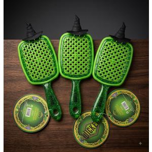 3 x WICKED Travel Hair Brushes Pack of 3