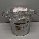 McSunley 607 Medium Stainless Steel Prep N Cook Stockpot, 12 quart, Silver