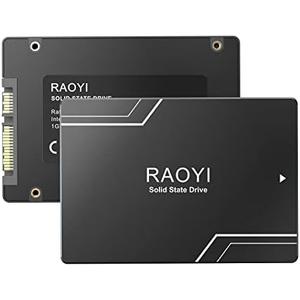 RAOYI 1TB Internal SSD SATA III 6Gb/s 2.5” Solid State Drive 3D NAND Flash Advanced SSD Hard Drive Up to 550MB/s SATA 3 SSD Upgrade Performance for PC Laptop