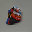 Disney Cars Boys Toddler Multi Pack Socks Set (X-Small, Grey/Multi Crew)