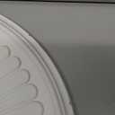 15 3/4"OD x 3 7/8"ID x 3/4"P Berkshire Ceiling Medallion (Fits Canopies up to 7")