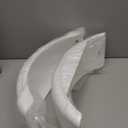 HECASA Single-Axle Trailer Fenders 8"-12" Skirt Wheels Top Step Skirt Boat Molded 300lbs Pair of Two