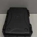 Hard Carrying Case,Shockproof Storage Box with Customizable Foam,11inch Portable Protective Tool Box for Microphone,Recorder,Electronics,Tools,Cameras,Equipment and More,11.6"x7.3"x3.9"