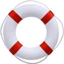 Pool Safety Life Preserver Throw Ring Buoy- Swim Foam Rings 18"