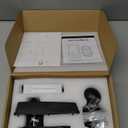 Smart Keyless Entry Door Lock with 2 Knobs,Front Door Lock Handle Set,Electronic Digital Keypad Deadbolt,Auto Lock,50 User Codes,Voice Prompts,Anti-Peeking Password,Home, Apartment,Satin Nickel