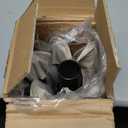 ABCCANOPY Durable Solar Led Patio Umbrellas with 24LED Lights 7.5FT (Creamy White)