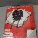 Morph Fallen Angel Costume For Girls With Black Wings, Dark Girl Angel Costume, Halloween Costumes For Girls (X-Large)