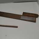 Wall Mounted Wood Paper Towel Holder Wooden Roll Hanging Organizer Adhesive No Drill Under Cabinet Wood Paper Towel Holder Kitchen Towels Dispenser Rack