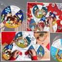 12 Sets Color Your Own Funny Nativity Crafts DIY Christmas Nativity Scene Crafts Religious Christian Jesus Angel for Christmas Party Activities Vacation Bible