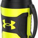Under Armour Half Gallon Water Bottle Insulated, 64oz Insulated Water Bottle with Handle, Sports Water Jug, Fence Hook, Leak Resistant, for Baseball, Football & More
