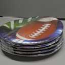Creative Converting 331933 Football Party Dinner Plates Brown 5 Pack
