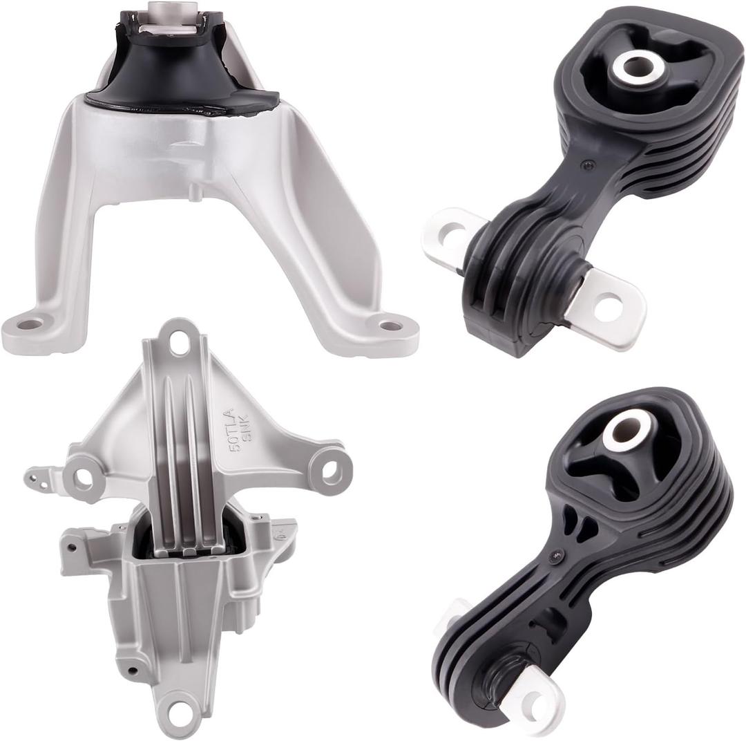Set of 4 Engine Motor Mount Compatible with 2017-2019 CR-V 2.4L,1.5L L4 Turbocharged,Replace for A65115 A65130 A65131 A65145