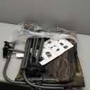 REDCAMP 360 Swivel Hunting Chairs for Ground Blinds, Portable Folding Camo Camping Chairs for Adults Hunting Seats with Hard Arms for Fishing Camping