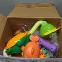 Bath Toys,Bathtub Toy with Shower,Fishing Game for Toddlers, Suction Cup Bath Toys, Bathtub Toys Ball Slide Track for Toddles and Babies, Christmas Birthday Gift for Boys Girls