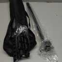 Art Painting Tripod Easel Stand - Portable Adjustable Display Artist Metal Easel with 1 Bag for Tabletop/Floor Painting, Height from 17 to 66 inches, Sturdy for Drawing, Displaying - Black