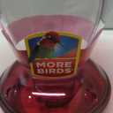 2 x Plastic Hummingbird feeder