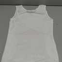 Henicepte Gynecomastia Compression Shirt to Hide Man Boobs Moobs Shapewear (White, M)