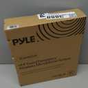 Pyle Channel Microphone SystemVHF Fixed Dual Frequency Wireless Set with 2 Handheld Dynamic Transmitter Mics, Receiver Basefor PA, Karaoke, Dj Party (PDWM2135) , Black