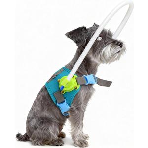Blind Dog Halo Harness, Adjustable Protective Safety Ring,Navigation Aid for Visually Impaired Pets (XS for 15-19In)
