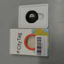 GPS Tracker for Vehicles.Mini Hidden Magnetic GPS Tracker for Vehicles - Full Global Coverage, No Subscription or SIM Card Required - Perfect for Cars, Assets, Pets, Kids, and Seniors(Black Circle)