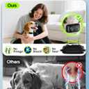 Upgrade Vibrating Dog Training Collar with Remote, No Shock, Beep and Vibration Only, 3300FT Long Range, Waterproof Rechargeable, Safety Lock, No Prongs, for Small Medium Large Dogs