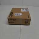 Pyrex Simply Store Glass Food Storage Container, Snug Fit Non-Toxic Plastic BPA-Free Lids, Freezer Dishwasher Microwave Safe, 11 Cup