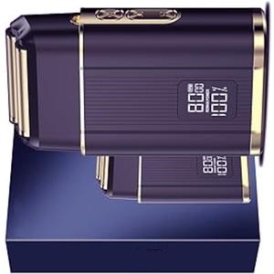 Professional Foil Shaver for Men: Cordless Electric Razor with High-Speed Dual Blades, Rechargeable USB-C, IPX6 Waterproof & Travel-Friendly/Home Use