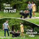 Graco Ready2Roll Stroller Wagon - All Terrain Baby Wagon Stroller for 2 Kids, Compact Foldable Wagon, Accepts Infant Car Seats, Manufacturing Date: 2025/04/25