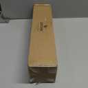 Antique Silver Curtain Rod 32 to 58 Inch (2.6-4.8 ft), USFOOK 7/8 Curtain Rods for Windows 20 to 54 Inch, Telescoping Splicing Drapery Rods with Twisted Cage Finials