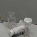 Bonsenkitchen Hand Blender, Immersion Blender with 2 Mixing Speed, 2-In-1 Hand Held Stick Mixer with Beaker for Soups, Smoothies, Sauce, White