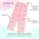 Mad Dog Girl's Pajama Pants - 2/3 Pack, Soft Micro Fleece Fashion Sleepwear Lounge. Sizes: 6-16 (M)