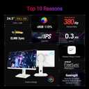 ASUS ROG XG27JCG 27 Inch 5K 180Hz HDR G-SYNC USB-C Gaming Monitor