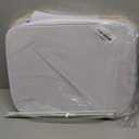 efluky Laundry Hamper with Lid, 100L Tall Laundry Basket with Bamboo Handles for Clothes and Toys, Collapsible Laundry Hamper with Inner Bag for Bedroom and Bathroom, White