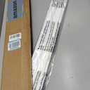 LazBlinds No Drill Vinyl Mini Blinds, 35" W x 64" H, White
