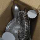 6-Piece Cocktail Shaker Set 24oz Shaker Strainer Muddler Jigger Mixing Spoon Pour Spout Bartender Kit Stainless Steel Bar Set Housewarming Gift