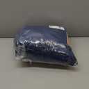 RYB HOME Blue Velvet Curtains 84 inches - Blackout Curtains for Living Room, Thermal Insulated Noise Reducing Panels Soft Luxury Window Decor for Kids Bedroom, Navy Blue, W52 x L84 inches, 2 Panels