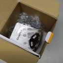 GiveBest Programmable Space Heater with LED Display, Remote Wall Outlet Electric Heater with Thermostat and Timer for Home Office Bathroom Indoor Use, Small Plug in 450 Watt Heater, ETL Listed