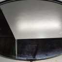 Pivot Oval Mirror 19.7x27.55 Inch Black Metal Tilting Wall Mirrors for Bathroom Vanity Living Room | Adjustable Frame & Shatter-Resistant Glass