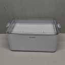 MOPALL 4-Tier Medicine Organizer Storage Box, Portable Latch Bin with Lid and Leather Handle, Cabinet Closet Organization for Home Office, Pill Bottle, First Aid, Sewing, Art, Craft